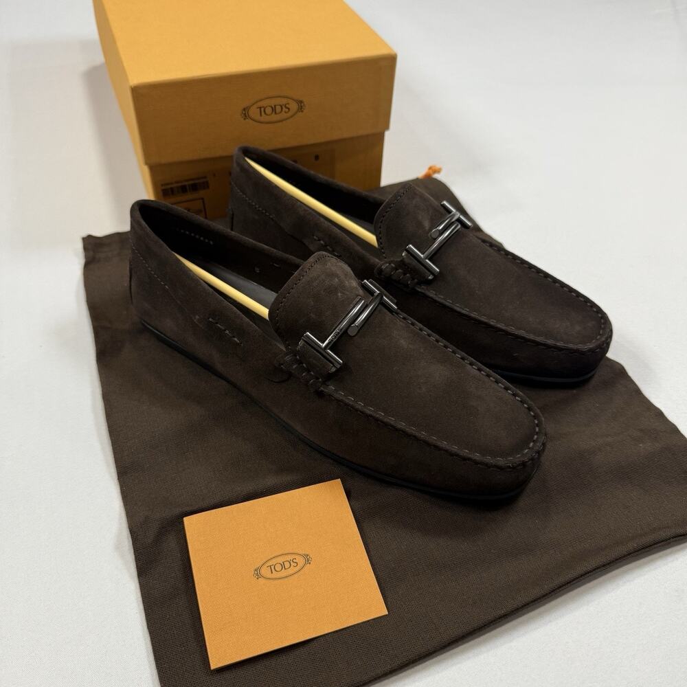 Tod’s DOPPIA T CITY GOMMINO Loafer Size 8UK/9.5US Brand New In Box MSRP $775
